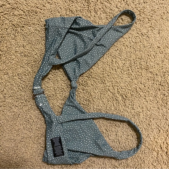 Sage polka dot bikini top : Nana the brand - Picture 2 of 4